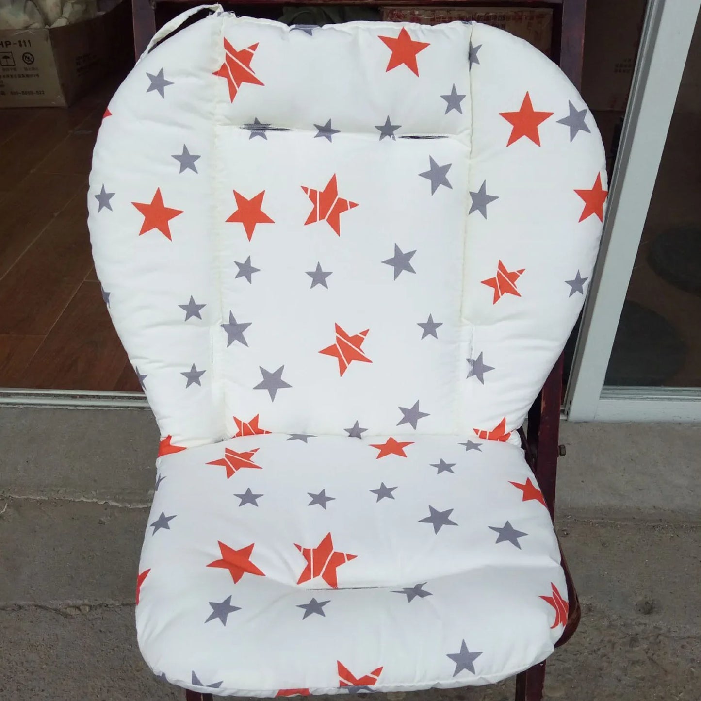 Baby High Chair Cushion - Cute Animal Pattern, Soft & Breathable