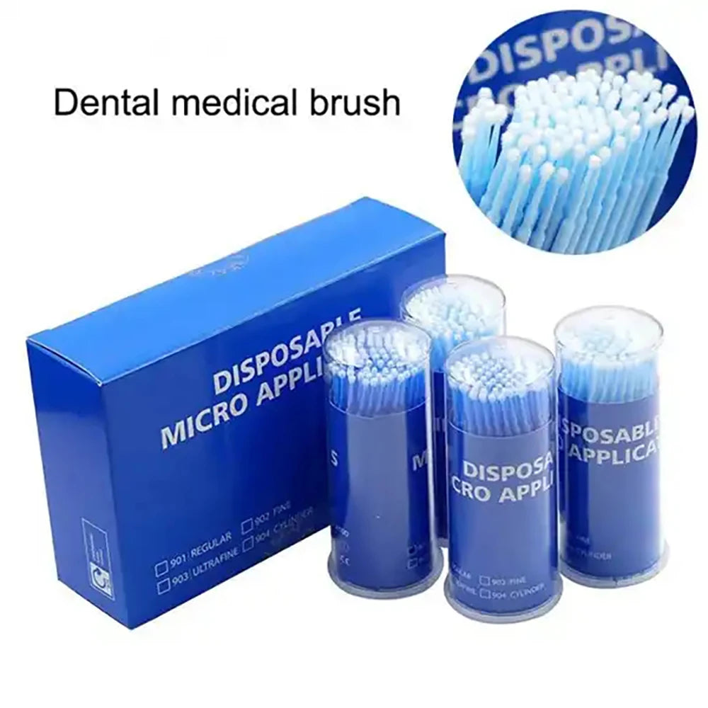 400Pcs Dental Micro Brushes - Odontologia Whitening Tools